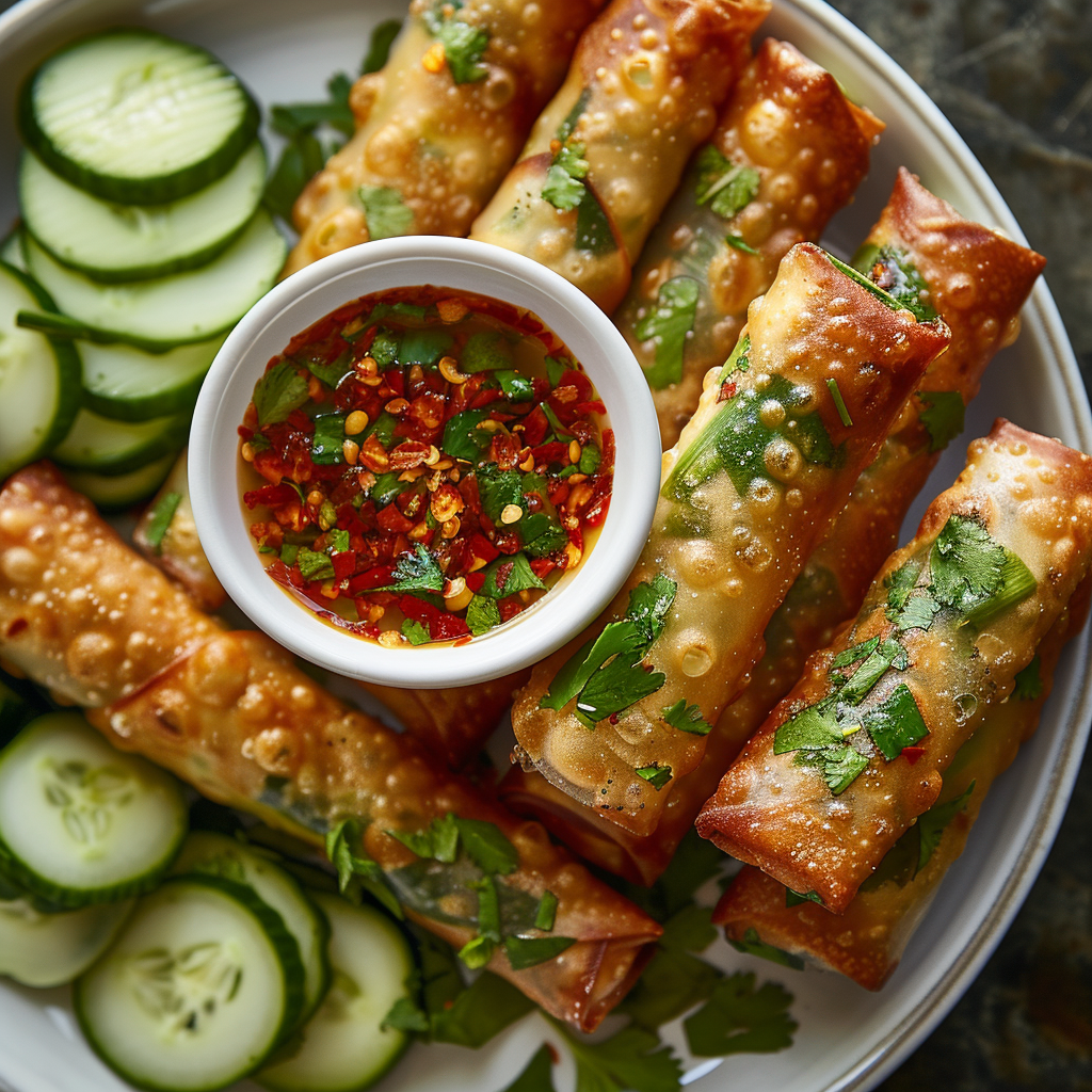 sauce pour rouleau de printemps