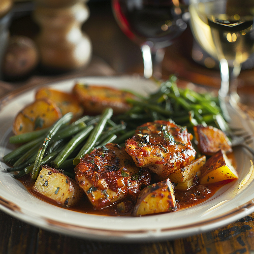 sauce vin rouge échalote