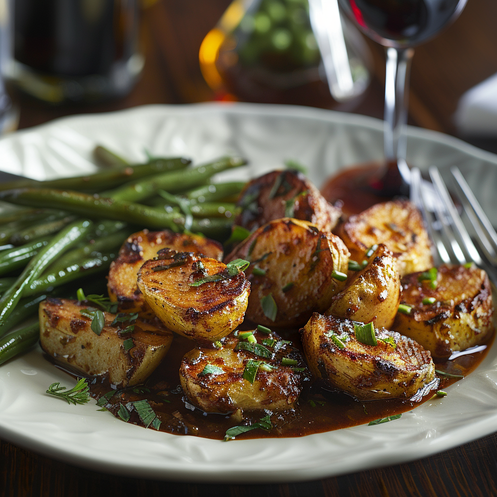 sauce vin rouge échalote