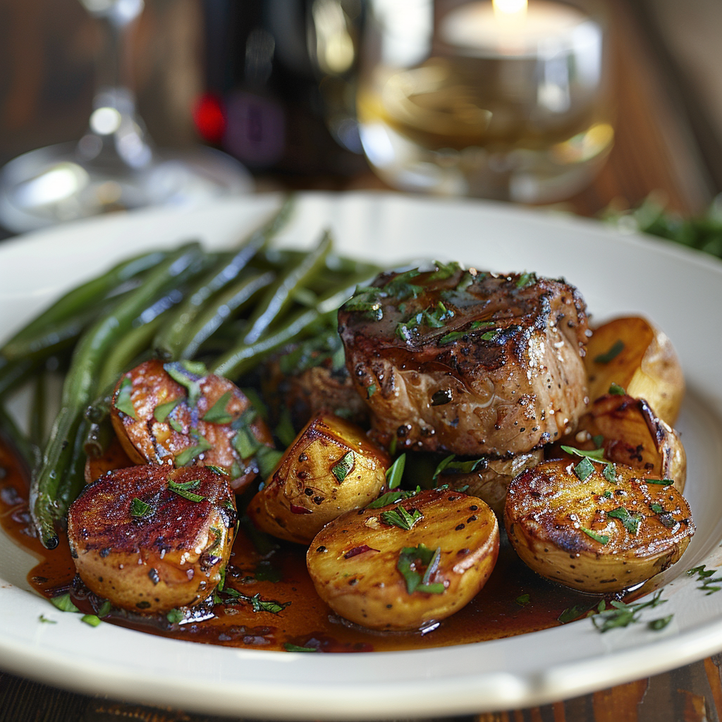 sauce vin rouge échalote