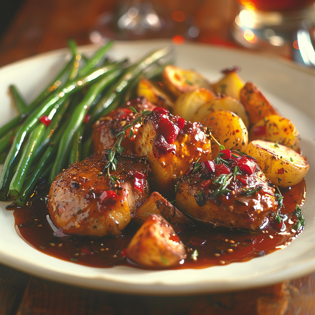 sauce vin rouge échalote