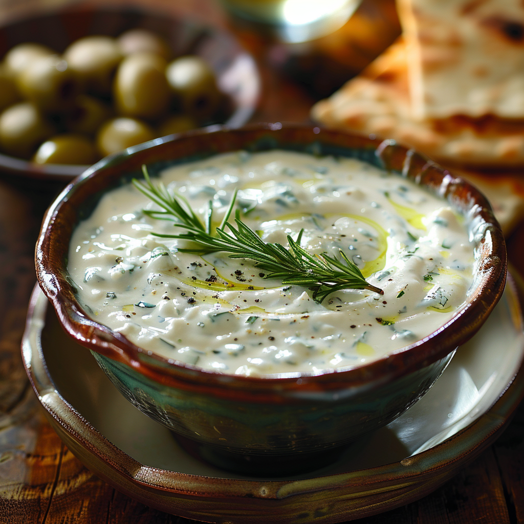 sauce yaourt concombre