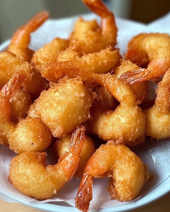 Beignets Crevettes Croustillants