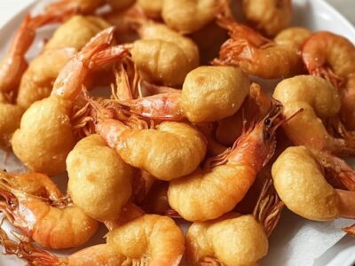 Beignets Crevettes Croustillants Recette Facile