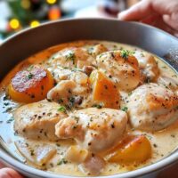 Blanquette Poulet Crémeuse : Recette Facile et Savoureuse