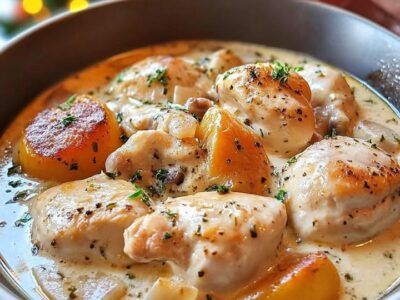Blanquette Poulet Crémeuse : Recette Facile et Savoureuse