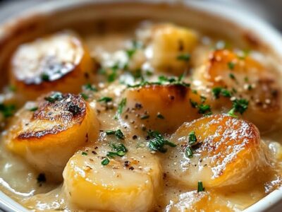 Blanquette Saint-Jacques Gourmande engageur de transfère facile