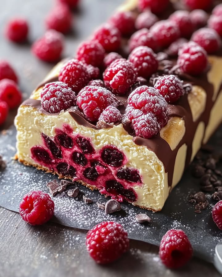 Bûche Chocolat Framboise