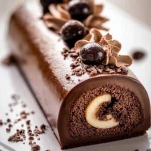 Bûche Chocolat Praliné : La Recette Facile