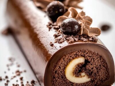 Bûche Chocolat Praliné : La Recette Facile