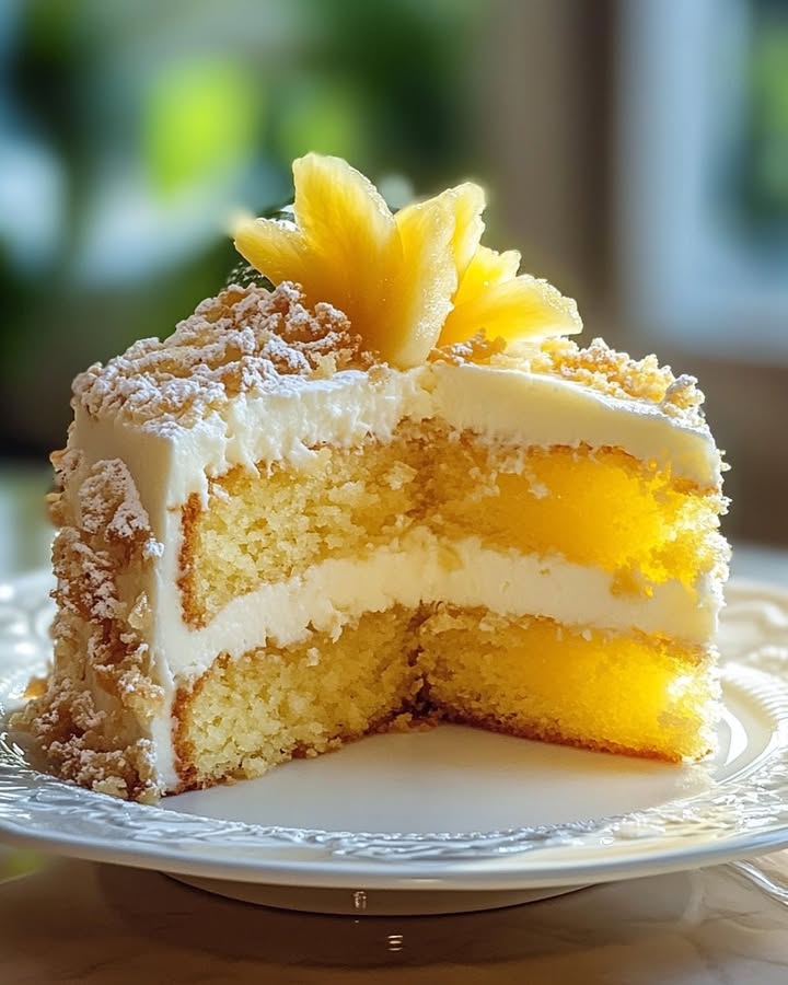 Cake Ananas Délicieux