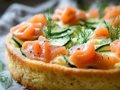 Cake Saumon Courgettes : Recette Facile et Savoureuse