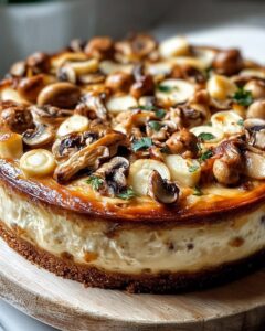 Cake Savoureux Champignons