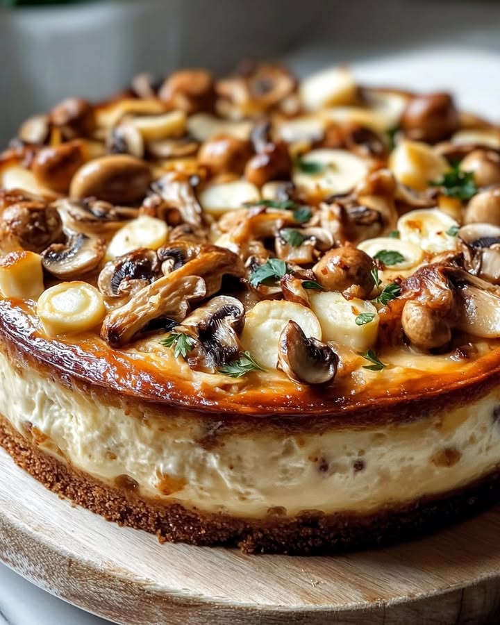 Cake Savoureux Champignons