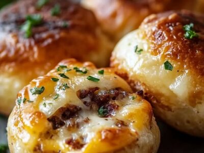 Cheeseburgers Ail Parmesan : Recette Savoureuse et Facile