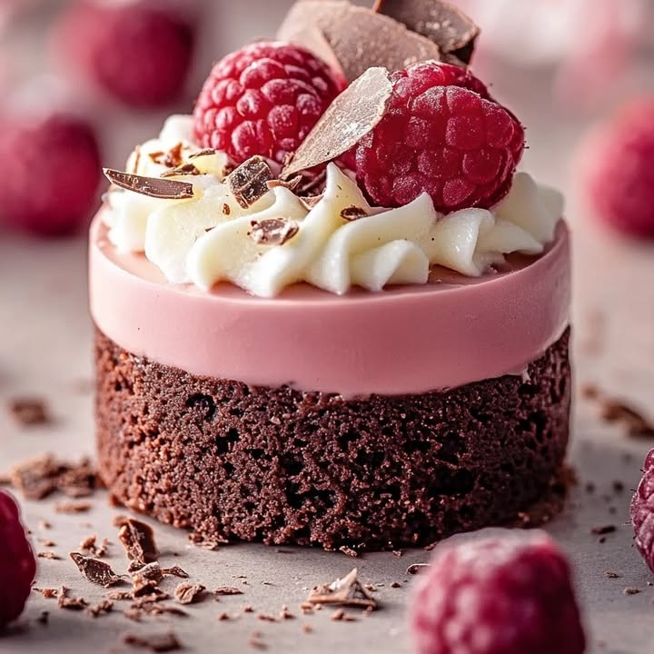 Chocolat Framboise Entremets