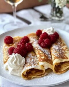Crêpes Maison Savoureuses