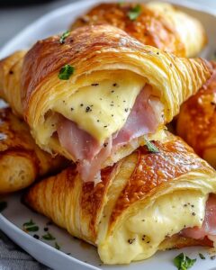 Croissants Jambon Fromage