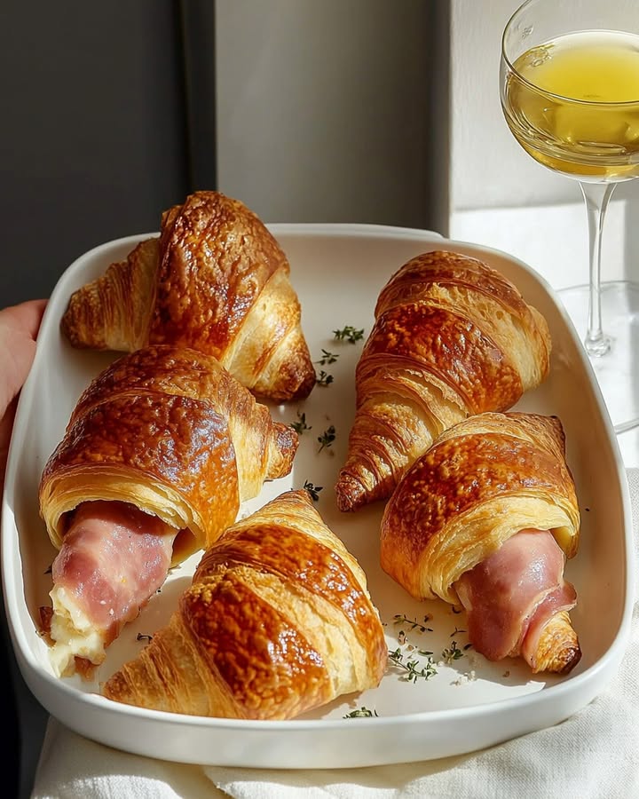 Croissants Jambon Fromage