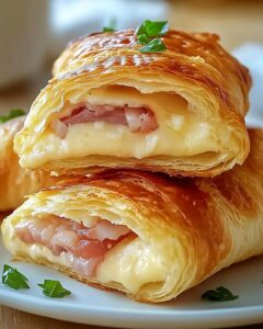 Croissants Jambon Fromage