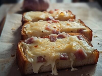 Croque-Monsieur Chèvre Lardons : Recette Savoureuse et Facile