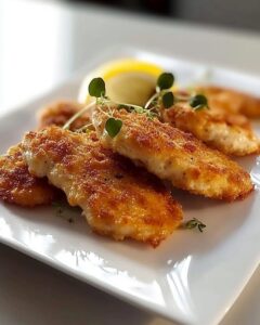 Escalopes Poulet Croustillantes