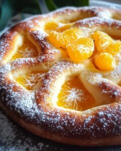 Fougasse Sucrée Fleur d'Oranger