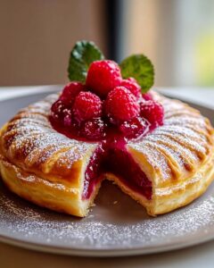 Galette Litchi Fraises
