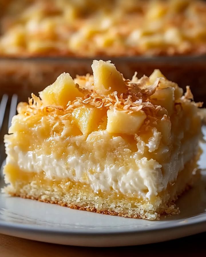 Gâteau Ananas Coco