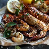 Homard Crevettes Grillées : Recette Savoureuse