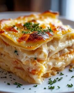Lasagnes Crevettes Ail