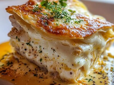 Lasagnes Poulet Crémeuses : Recette Facile et Savoureuse