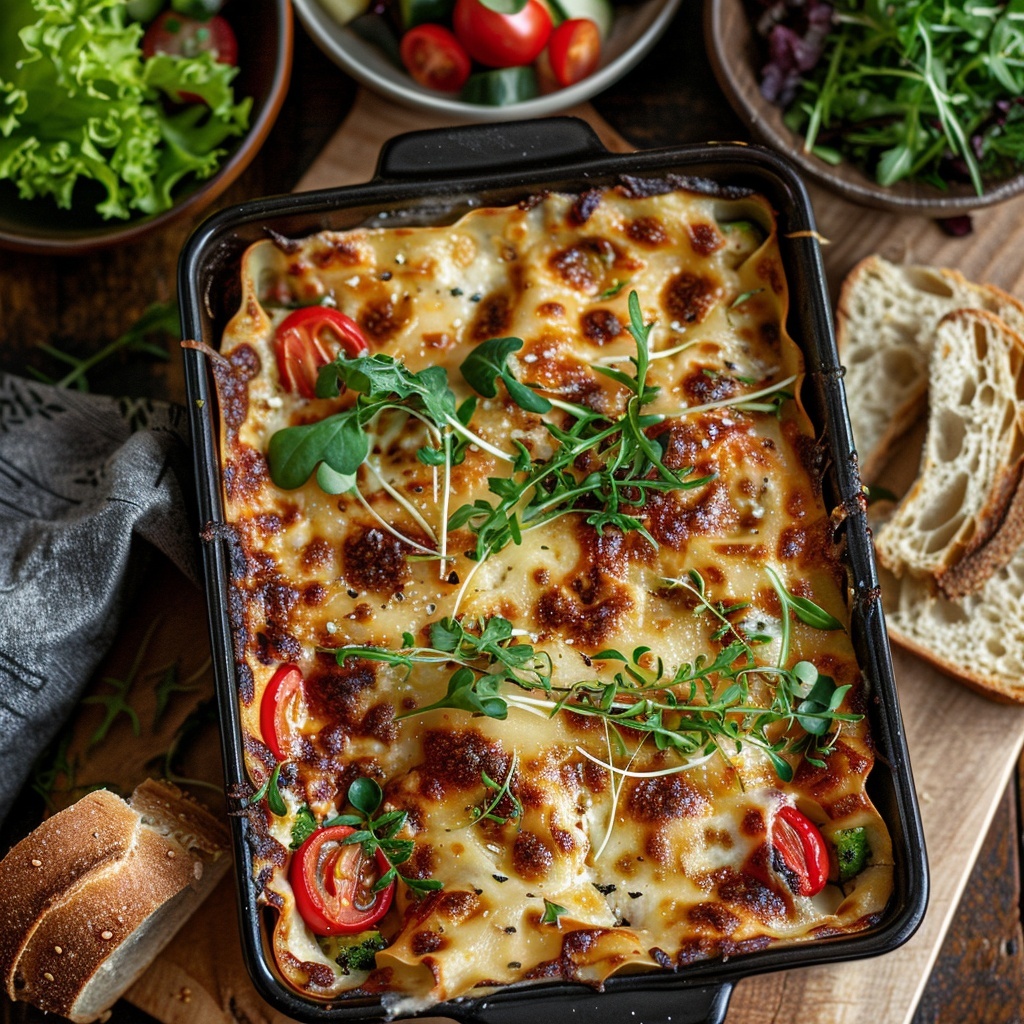 Lasagnes aux légumes du soleil