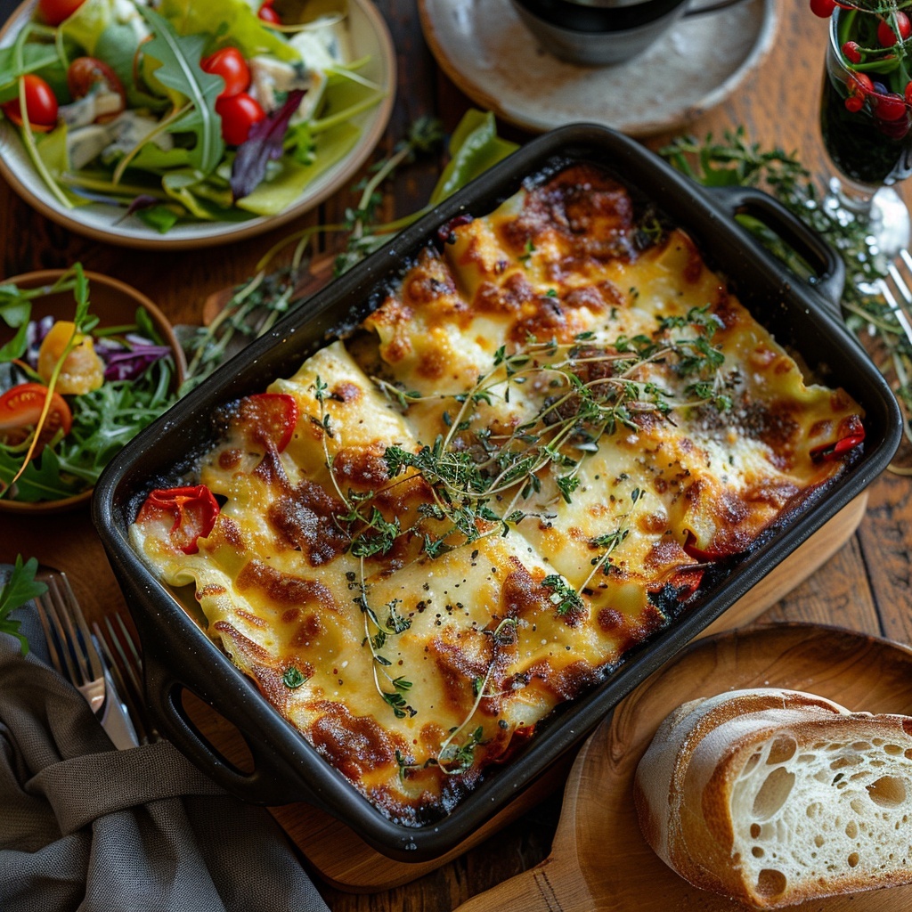 Lasagnes aux légumes du soleil