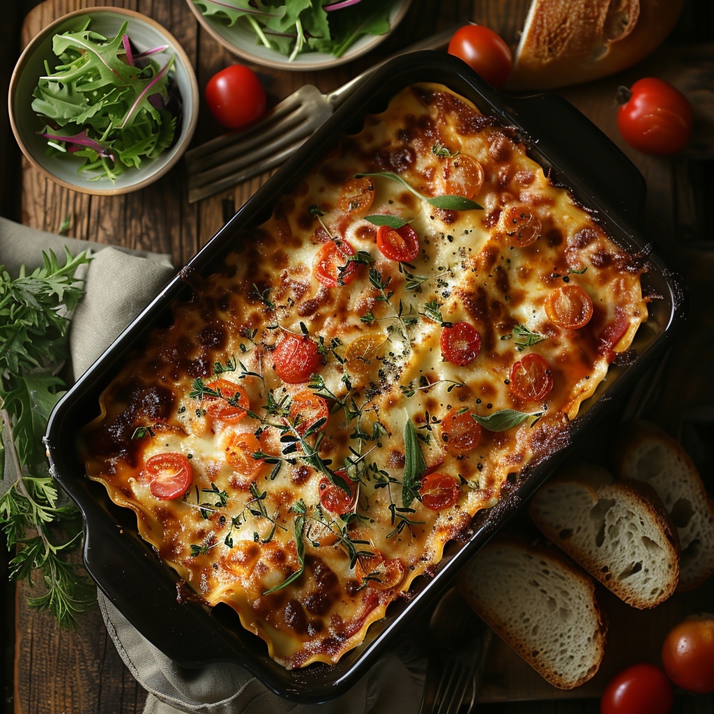 Lasagnes aux légumes du soleil