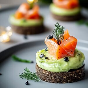 Mousse Avocat Saumon