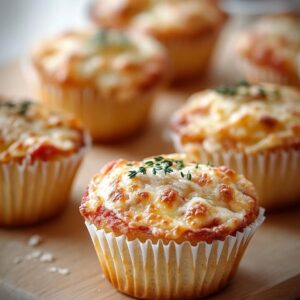 Muffins Pizza Savoureux