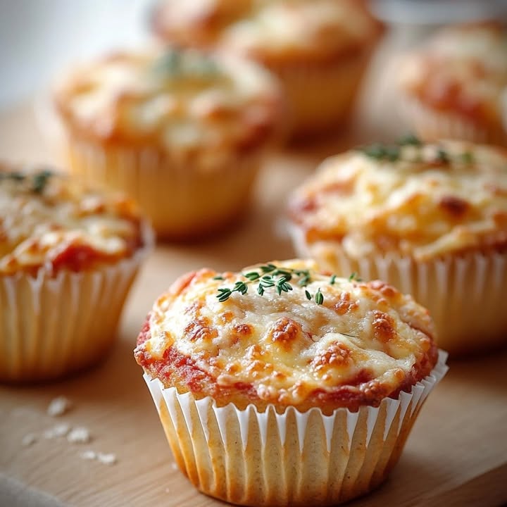 Muffins Pizza Savoureux