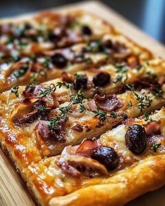 Pissaladière Colorée Savoureuse