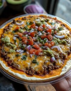 Pizza Mexicaine Maison