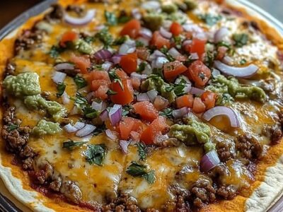 Pizza Mexicaine Maison : Recette Facile et Savoureuse