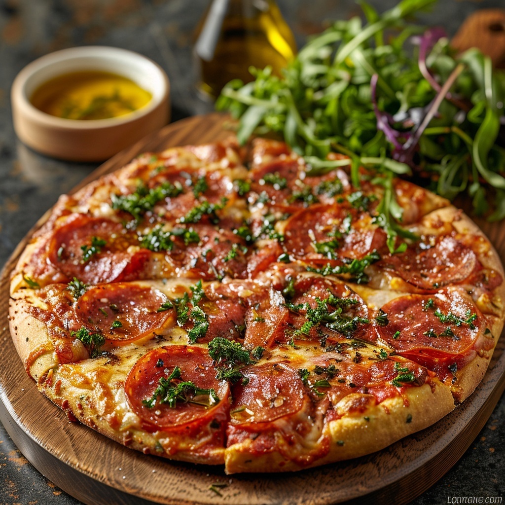 Pizza napolitaine classique