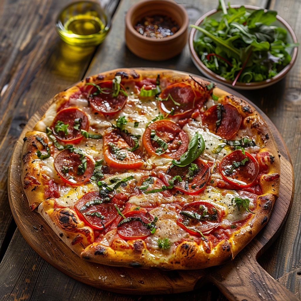 Pizza napolitaine classique