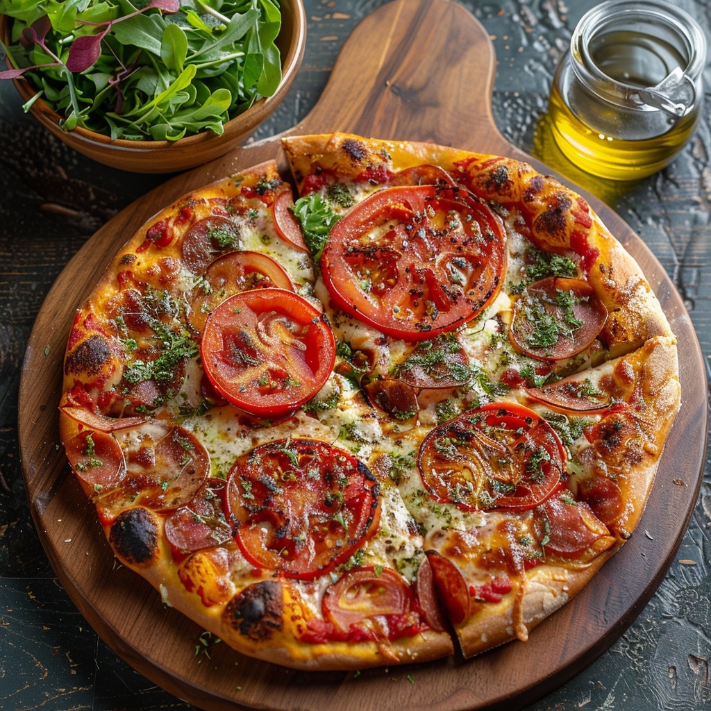 Pizza napolitaine classique