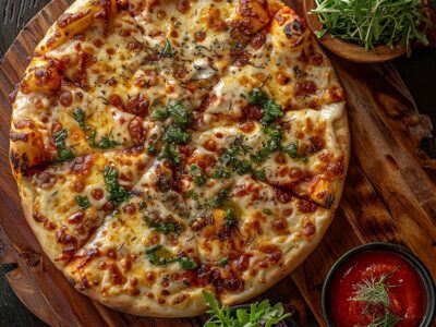 Pizza quatre fromages : la recette facile