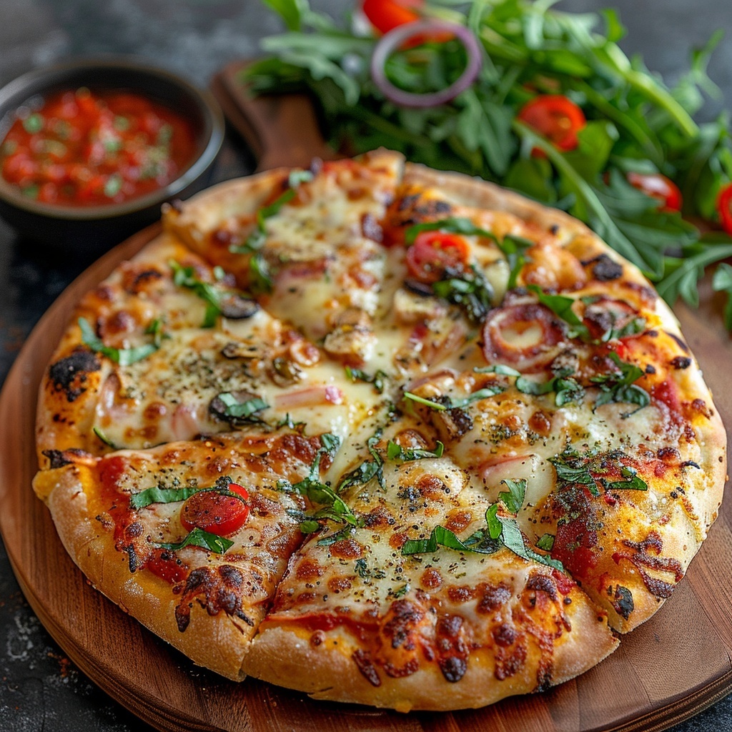 Pizza quatre fromages