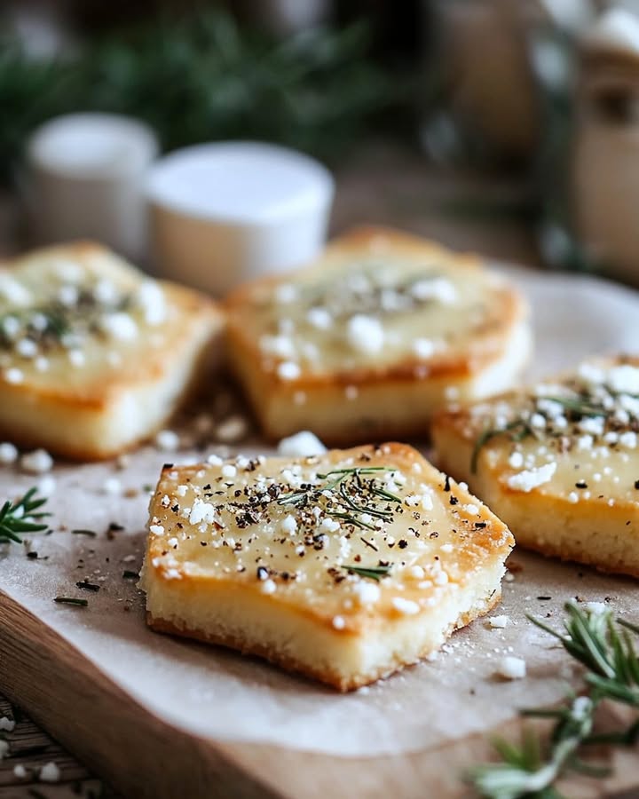 Sablés Parmesan Herbes