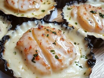 Saint-Jacques Béchamel Gourmande : Recette Facile et Savoureuse