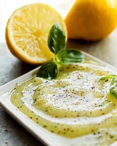 Sauce Yaourt Citronnée