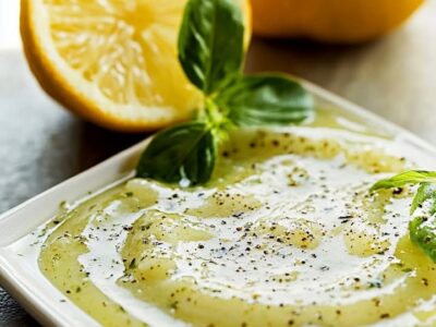 Sauce Yaourt Citronnée : la recette facile et rapide
